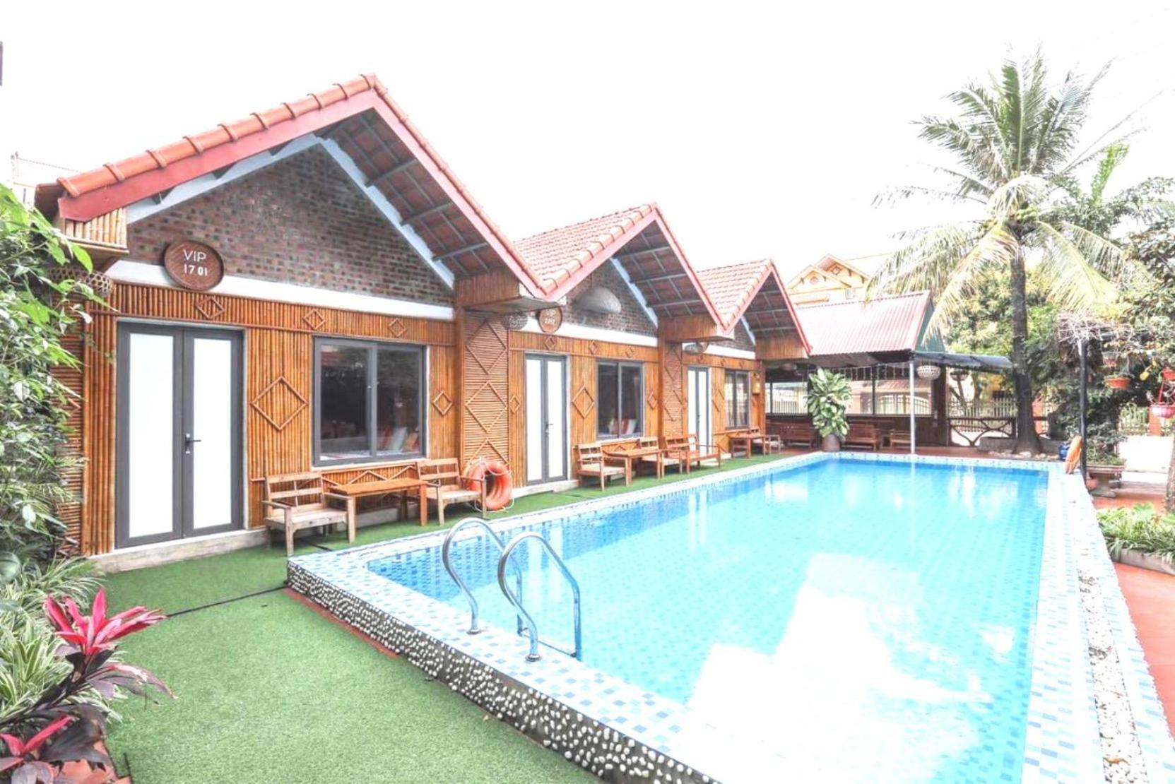 Tam Coc Charming Bungalow Bed & Breakfast Ninh Binh Bagian luar foto