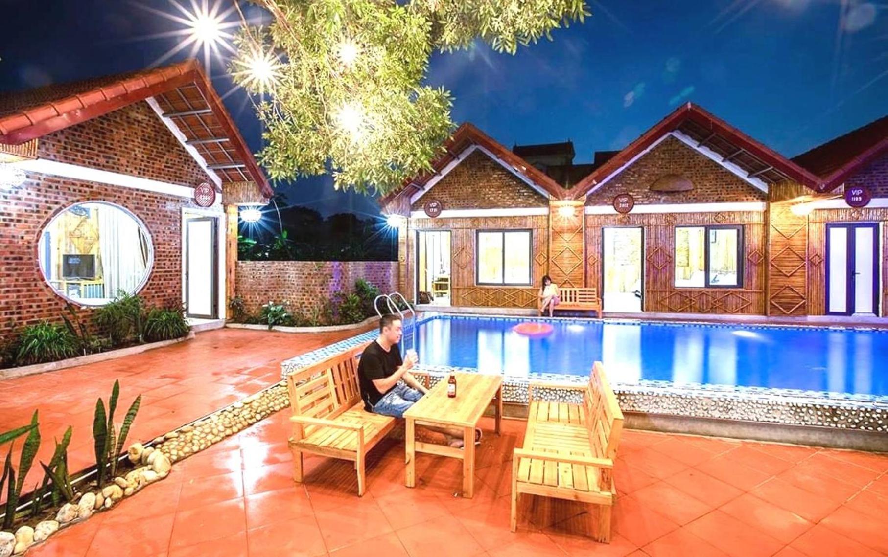 Tam Coc Charming Bungalow Ninh Binh Bagian luar foto