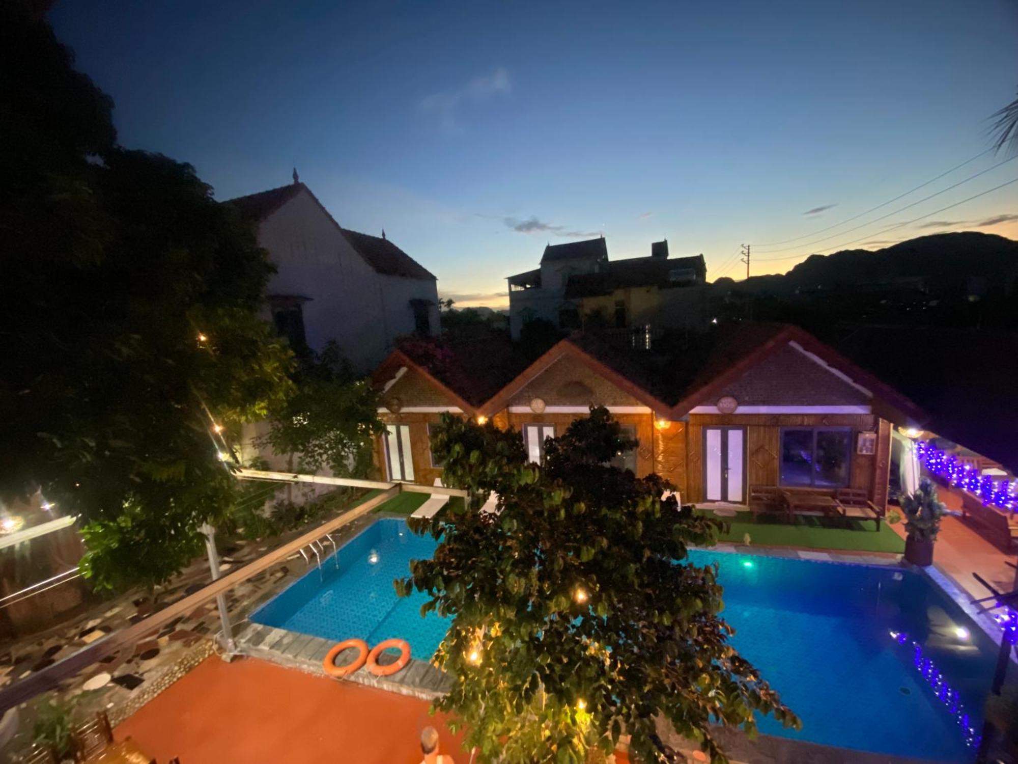 Tam Coc Charming Bungalow Bed & Breakfast Ninh Binh Bagian luar foto